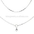 Fancy factory price necklace,cheap stainless steel living floating locket chain jewelry